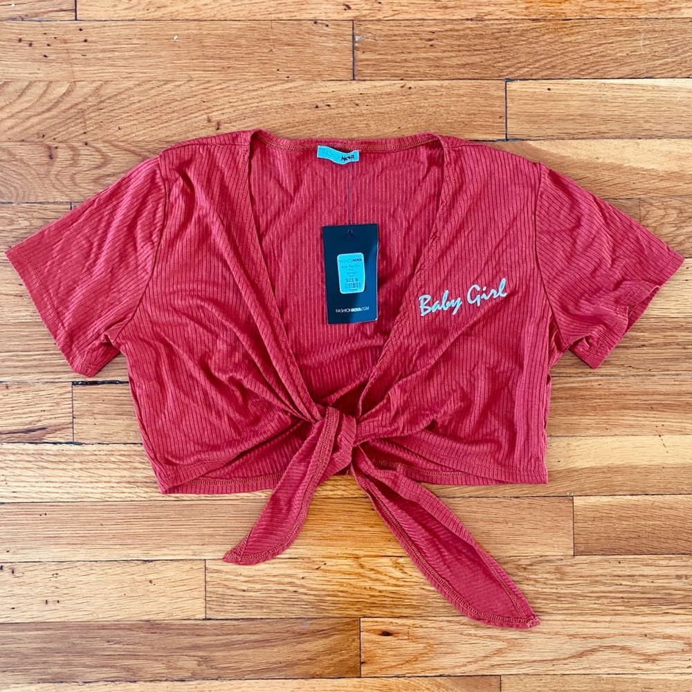 Knot Your Girl Crop Top